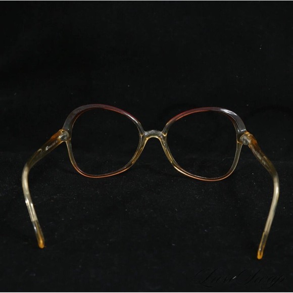 Vintage American Optical Made In West Germany Honey Peach Continental Frames - Picture 3 of 7